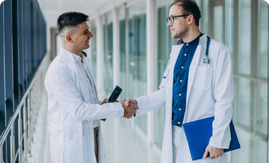 Die United Medical fungiert als Bindeglied zwischen Ärzten und dem restlichen Gesundheitssystem.